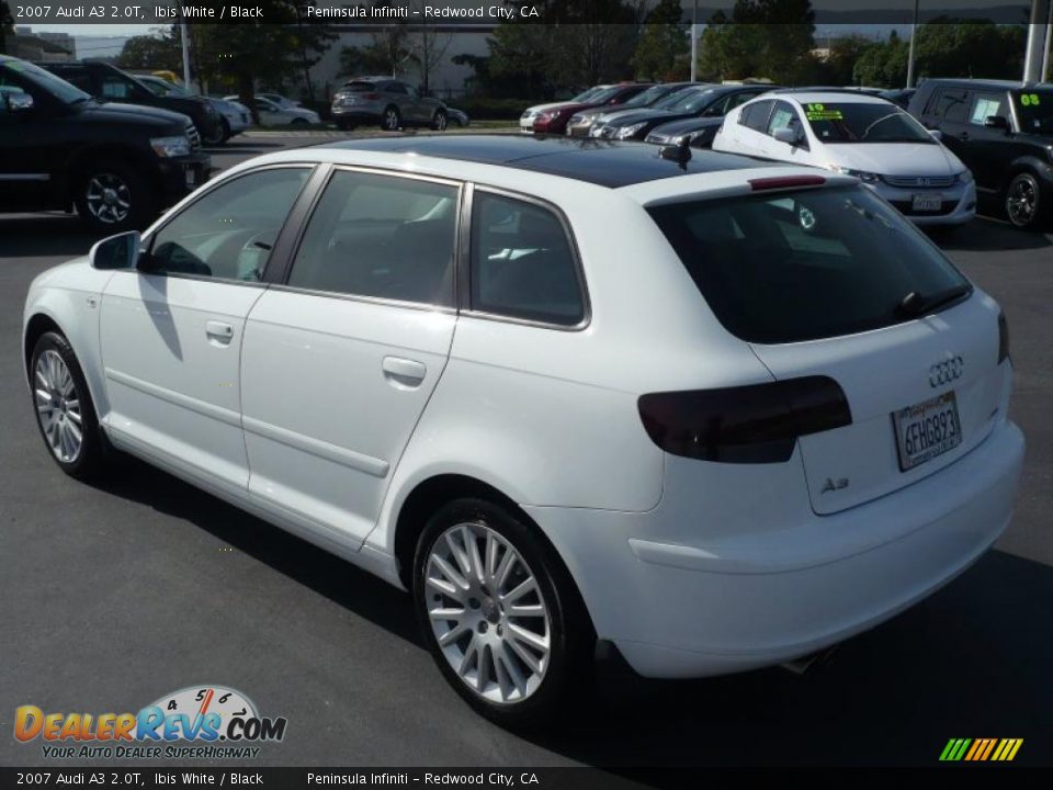2007 Audi A3 2.0T Ibis White / Black Photo #5