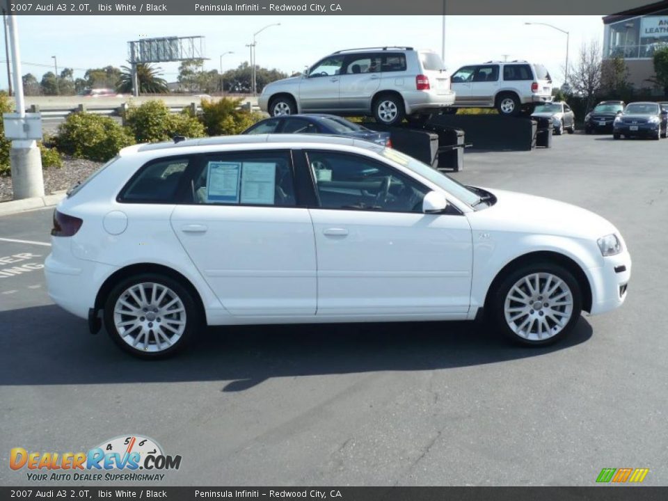 2007 Audi A3 2.0T Ibis White / Black Photo #8