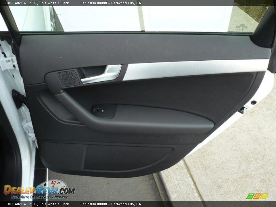 2007 Audi A3 2.0T Ibis White / Black Photo #19