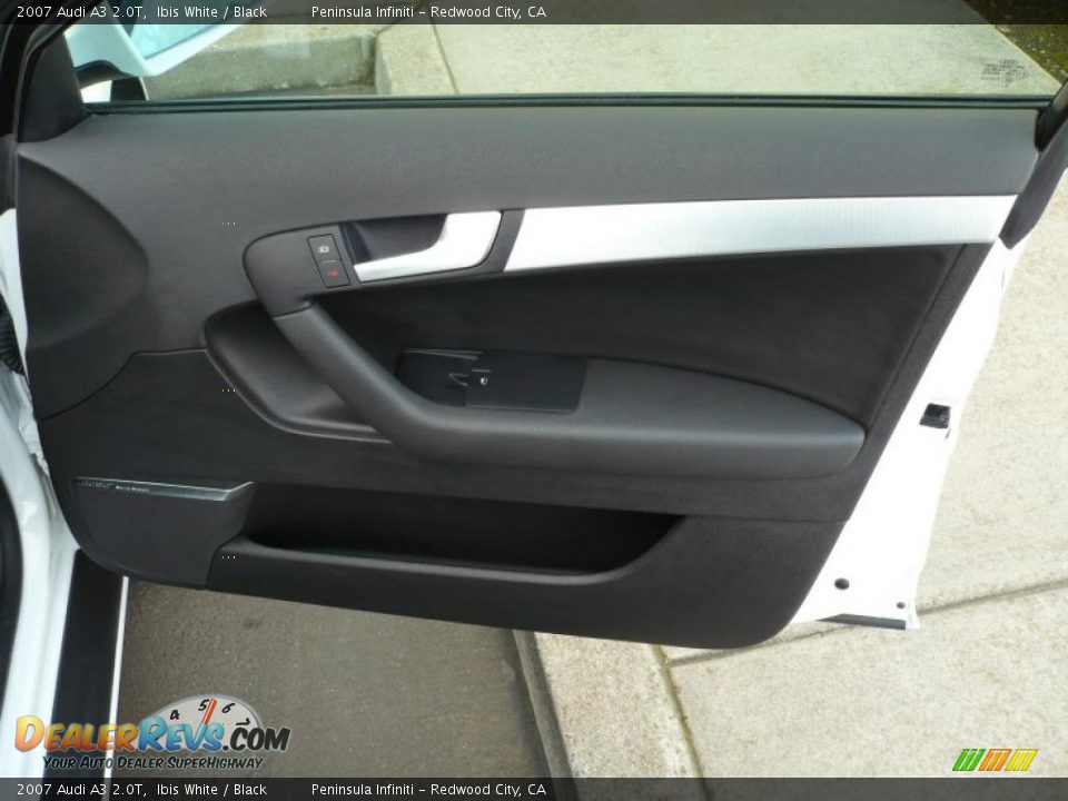 2007 Audi A3 2.0T Ibis White / Black Photo #20