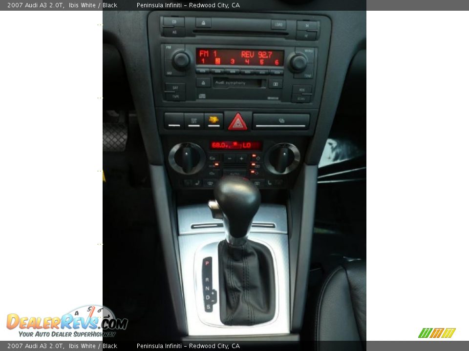 2007 Audi A3 2.0T Ibis White / Black Photo #25