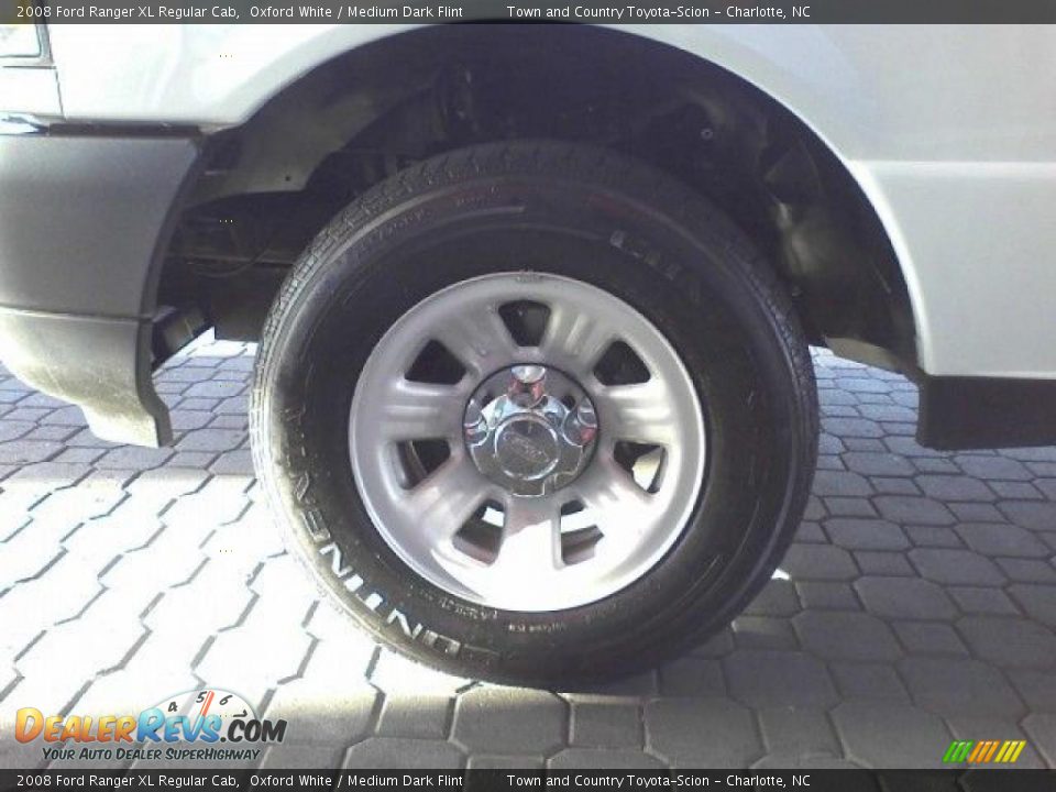 2008 Ford Ranger XL Regular Cab Oxford White / Medium Dark Flint Photo #3