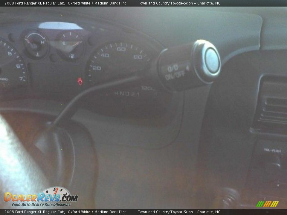 2008 Ford Ranger XL Regular Cab Oxford White / Medium Dark Flint Photo #10