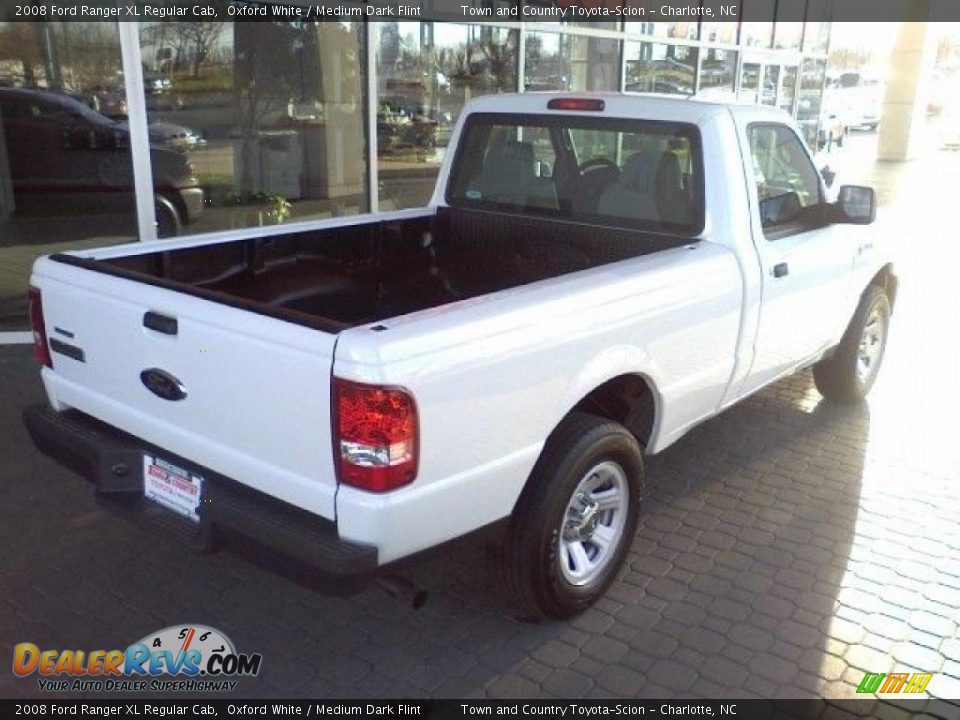 2008 Ford Ranger XL Regular Cab Oxford White / Medium Dark Flint Photo #15