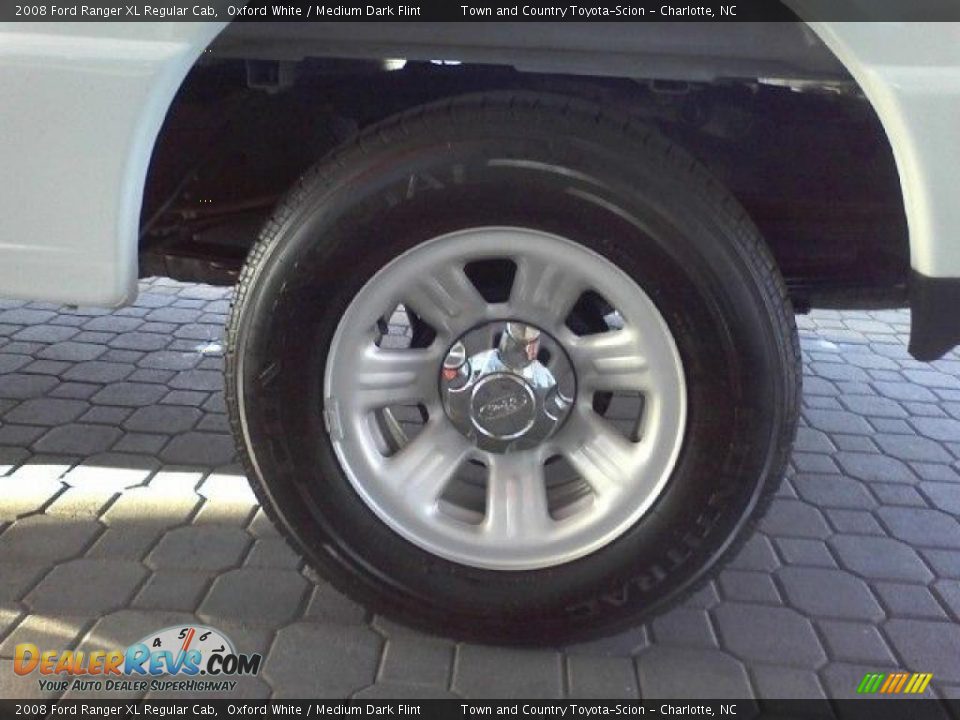 2008 Ford Ranger XL Regular Cab Oxford White / Medium Dark Flint Photo #21