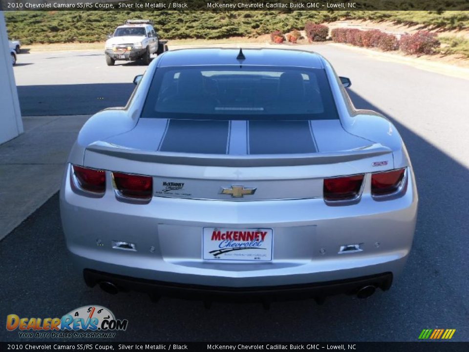 2010 Chevrolet Camaro SS/RS Coupe Silver Ice Metallic / Black Photo #3