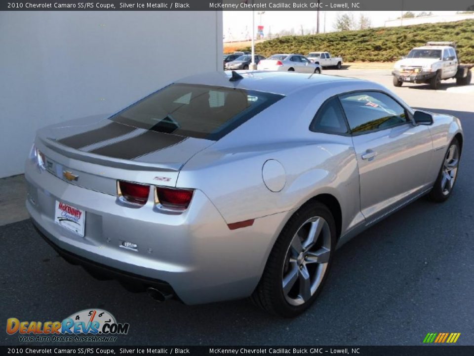 2010 Chevrolet Camaro SS/RS Coupe Silver Ice Metallic / Black Photo #4