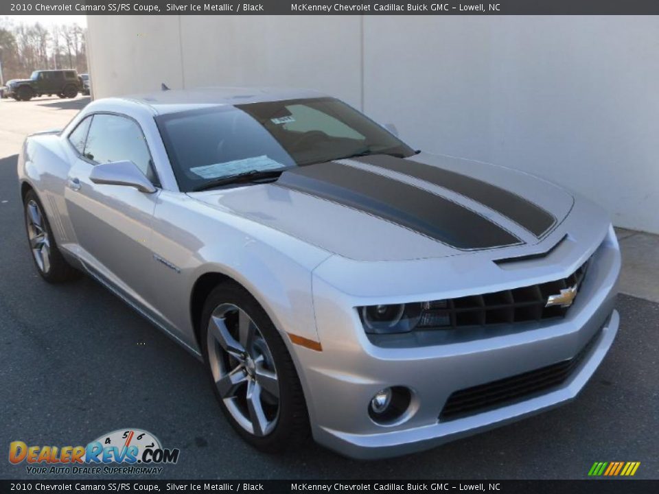 2010 Chevrolet Camaro SS/RS Coupe Silver Ice Metallic / Black Photo #5