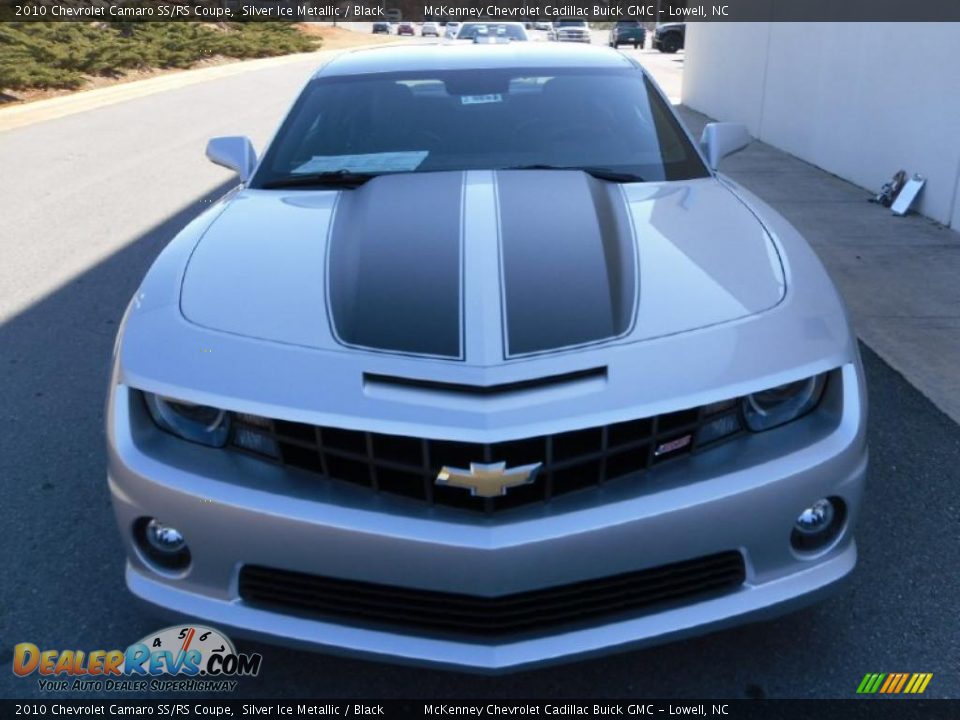 2010 Chevrolet Camaro SS/RS Coupe Silver Ice Metallic / Black Photo #6