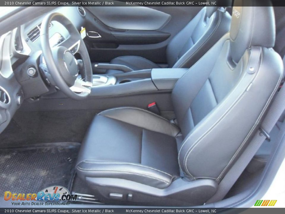 2010 Chevrolet Camaro SS/RS Coupe Silver Ice Metallic / Black Photo #8