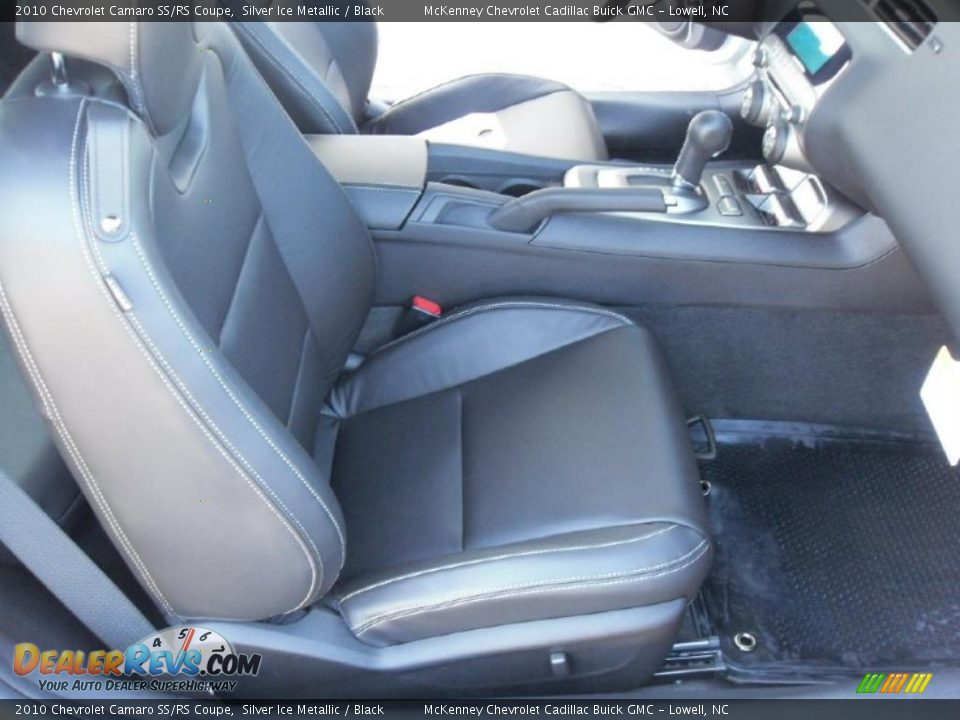 2010 Chevrolet Camaro SS/RS Coupe Silver Ice Metallic / Black Photo #15