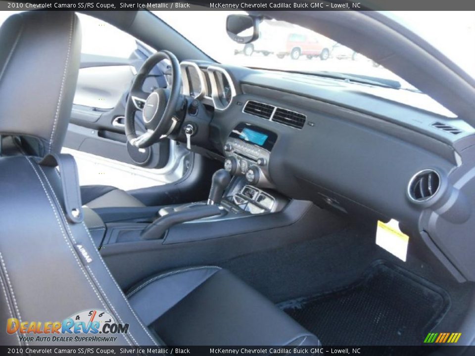 2010 Chevrolet Camaro SS/RS Coupe Silver Ice Metallic / Black Photo #17