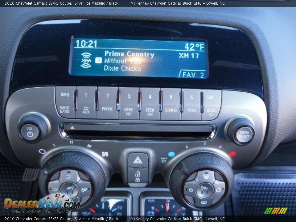 2010 Chevrolet Camaro SS/RS Coupe Silver Ice Metallic / Black Photo #18
