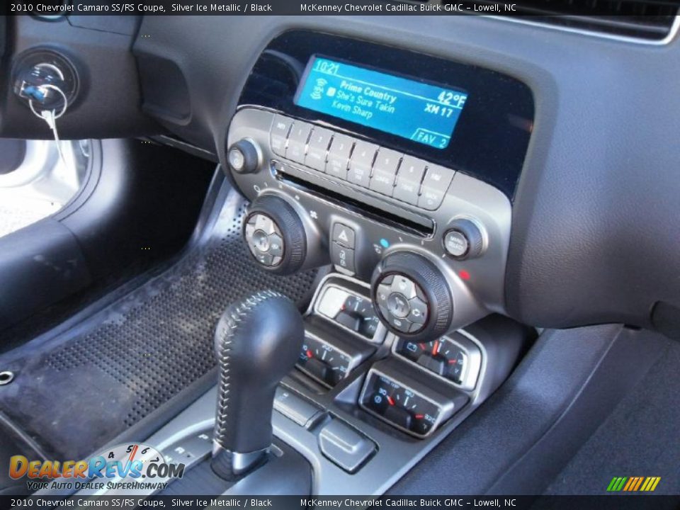 2010 Chevrolet Camaro SS/RS Coupe Silver Ice Metallic / Black Photo #20