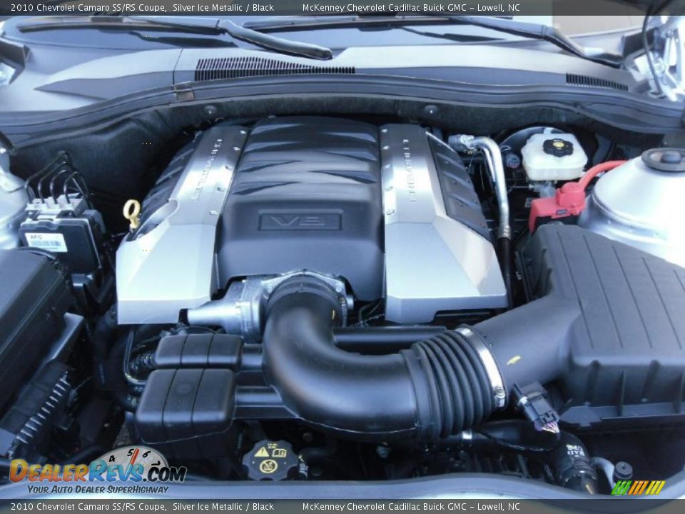 2010 Chevrolet Camaro SS/RS Coupe Silver Ice Metallic / Black Photo #23