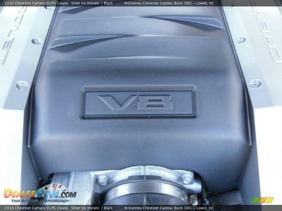 2010 Chevrolet Camaro SS/RS Coupe Silver Ice Metallic / Black Photo #24