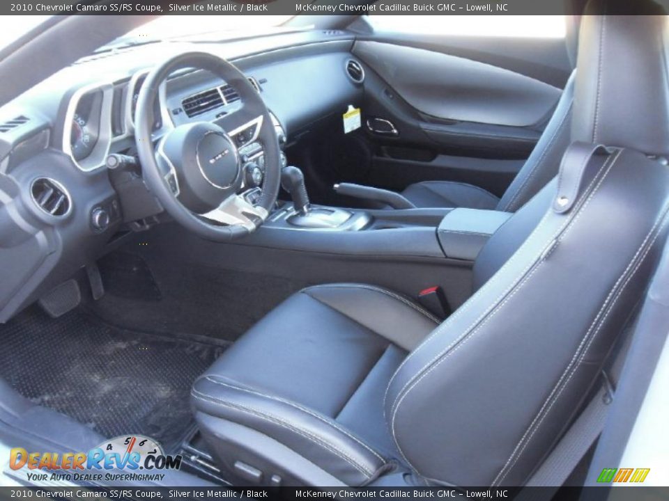 2010 Chevrolet Camaro SS/RS Coupe Silver Ice Metallic / Black Photo #26