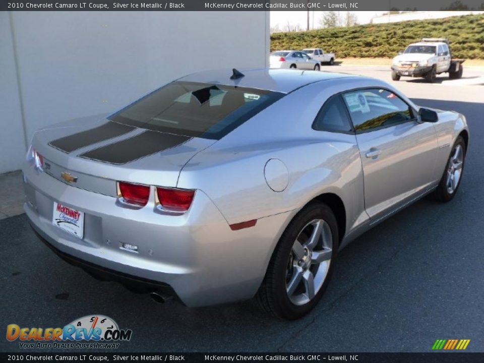 2010 Chevrolet Camaro LT Coupe Silver Ice Metallic / Black Photo #4