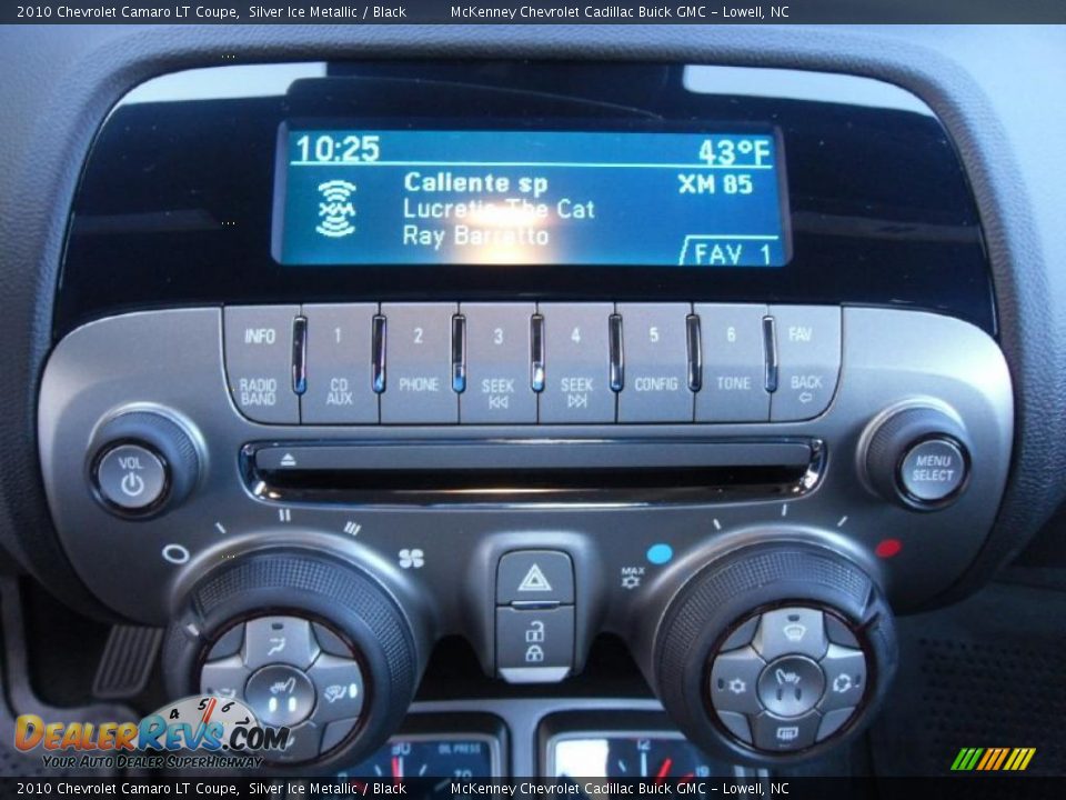 2010 Chevrolet Camaro LT Coupe Silver Ice Metallic / Black Photo #12