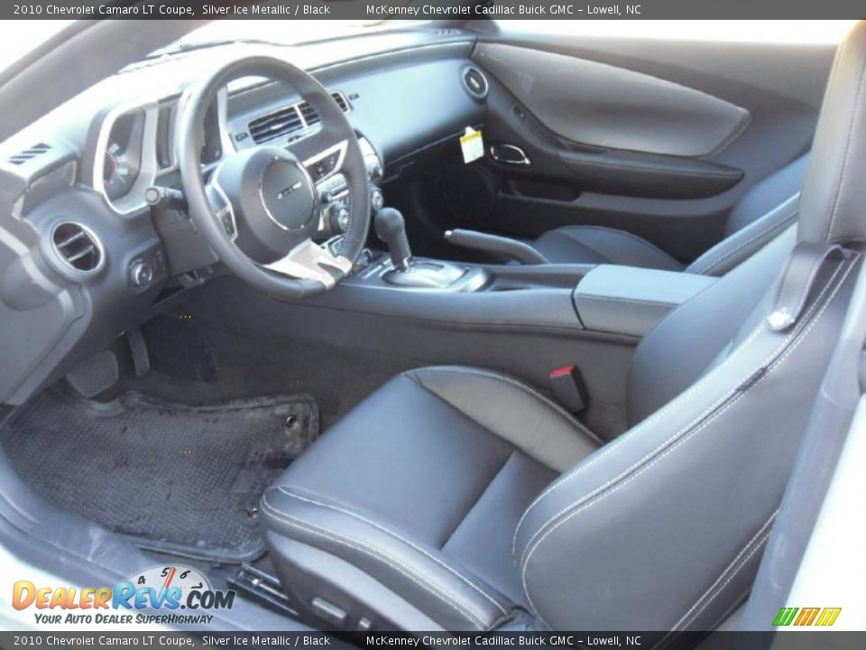 2010 Chevrolet Camaro LT Coupe Silver Ice Metallic / Black Photo #26