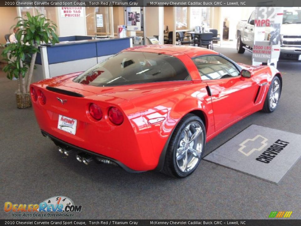 2010 Chevrolet Corvette Grand Sport Coupe Torch Red / Titanium Gray Photo #4