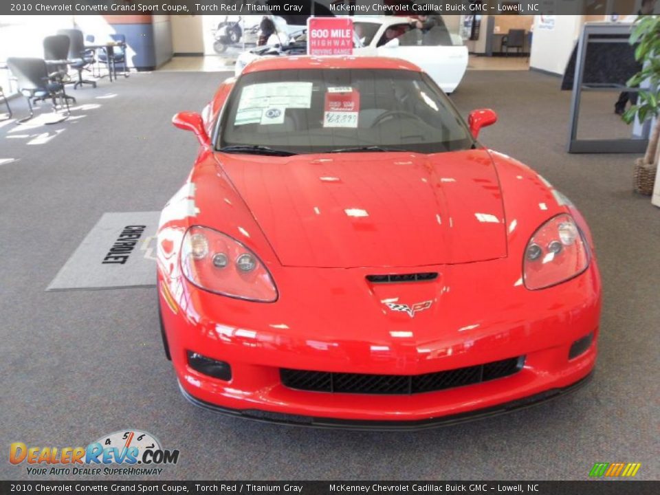 2010 Chevrolet Corvette Grand Sport Coupe Torch Red / Titanium Gray Photo #6