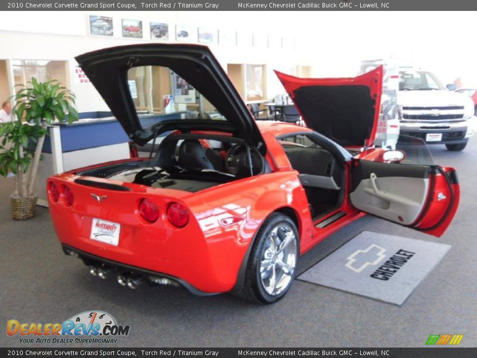 2010 Chevrolet Corvette Grand Sport Coupe Torch Red / Titanium Gray Photo #18