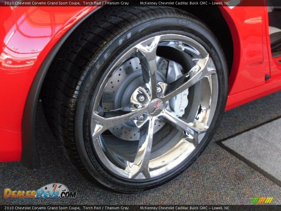 2010 Chevrolet Corvette Grand Sport Coupe Torch Red / Titanium Gray Photo #19