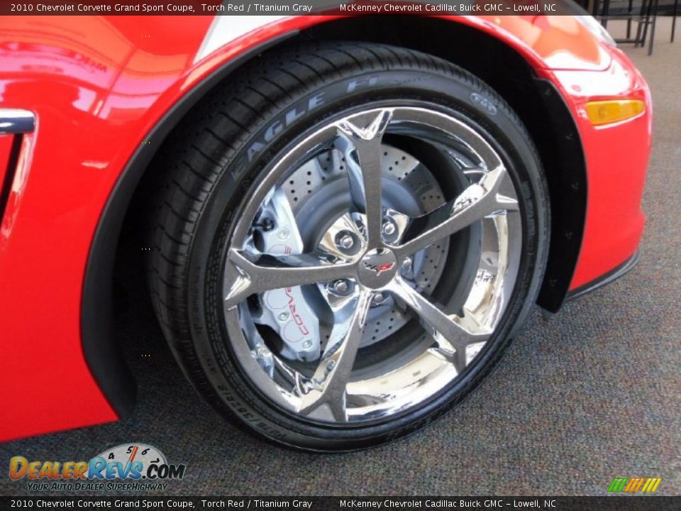 2010 Chevrolet Corvette Grand Sport Coupe Torch Red / Titanium Gray Photo #20