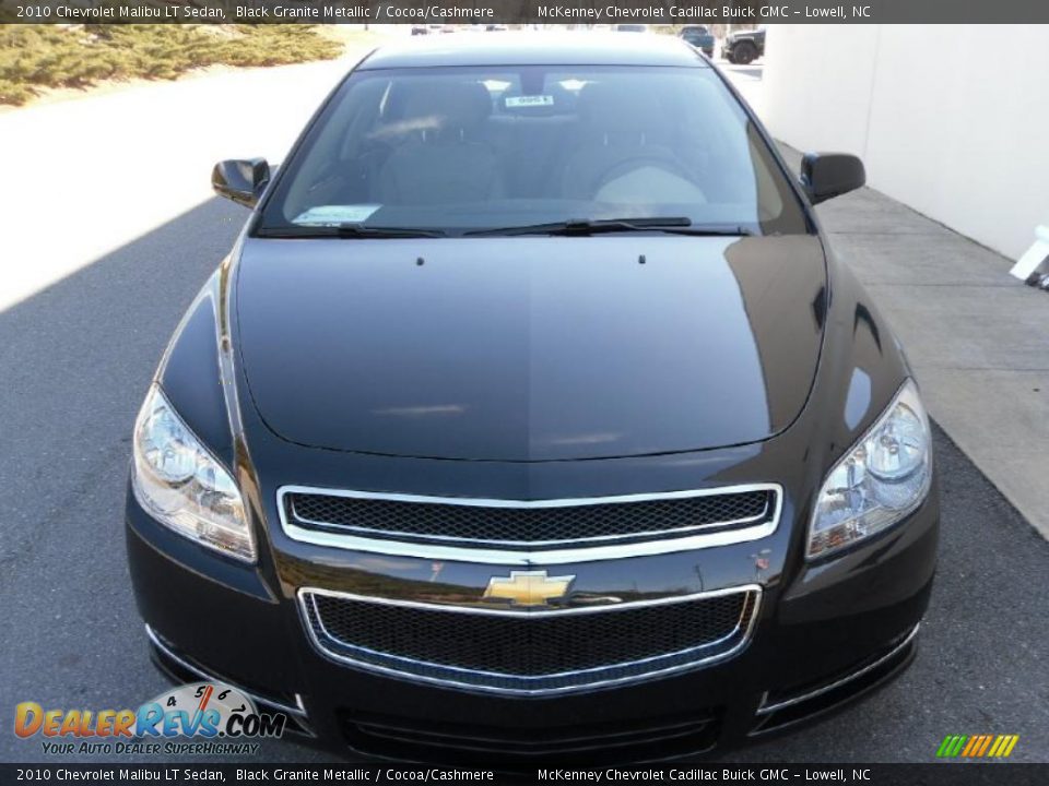 2010 Chevrolet Malibu LT Sedan Black Granite Metallic / Cocoa/Cashmere Photo #6
