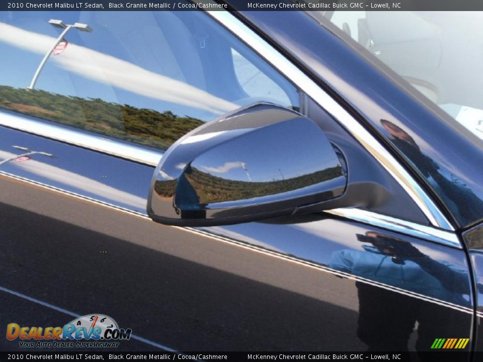 2010 Chevrolet Malibu LT Sedan Black Granite Metallic / Cocoa/Cashmere Photo #22
