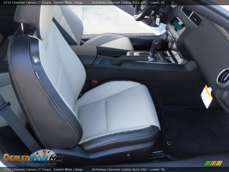 2010 Chevrolet Camaro LT Coupe Summit White / Beige Photo #18