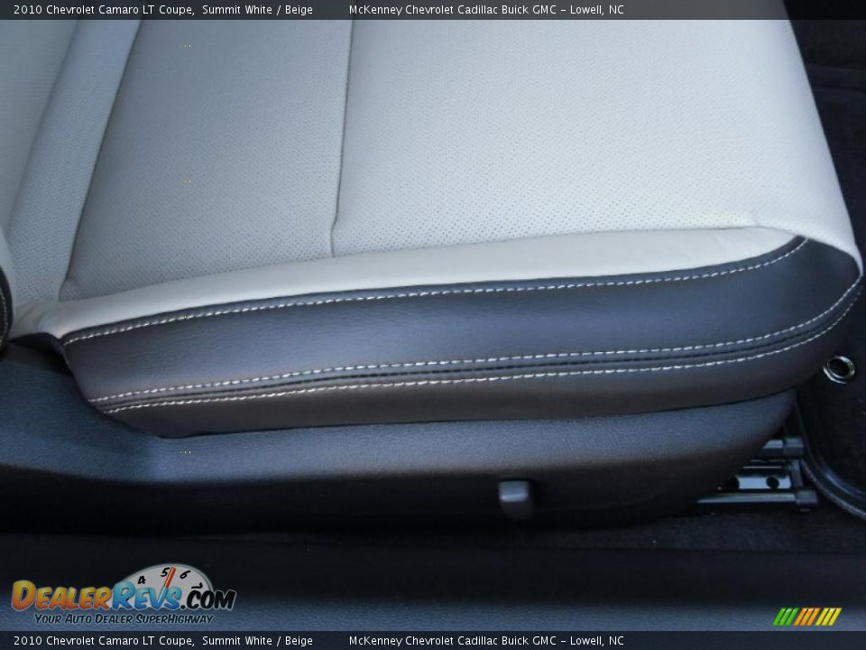 2010 Chevrolet Camaro LT Coupe Summit White / Beige Photo #19