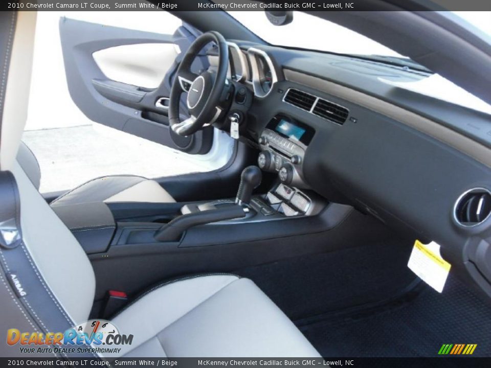 2010 Chevrolet Camaro LT Coupe Summit White / Beige Photo #21