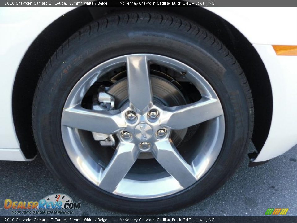 2010 Chevrolet Camaro LT Coupe Summit White / Beige Photo #24