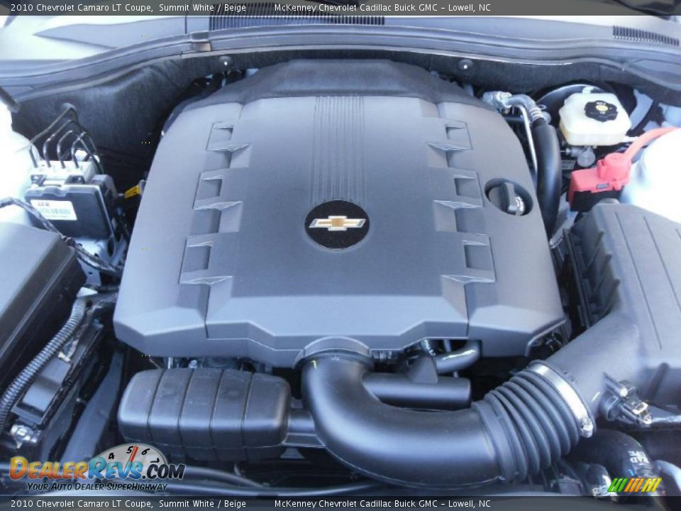 2010 Chevrolet Camaro LT Coupe Summit White / Beige Photo #25