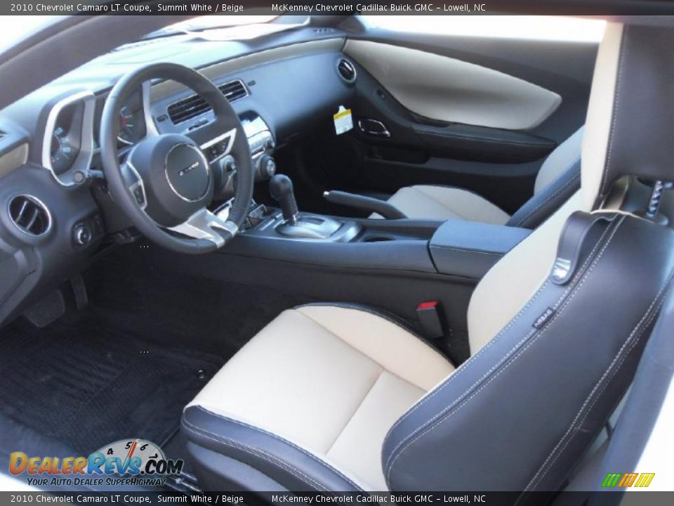 2010 Chevrolet Camaro LT Coupe Summit White / Beige Photo #27