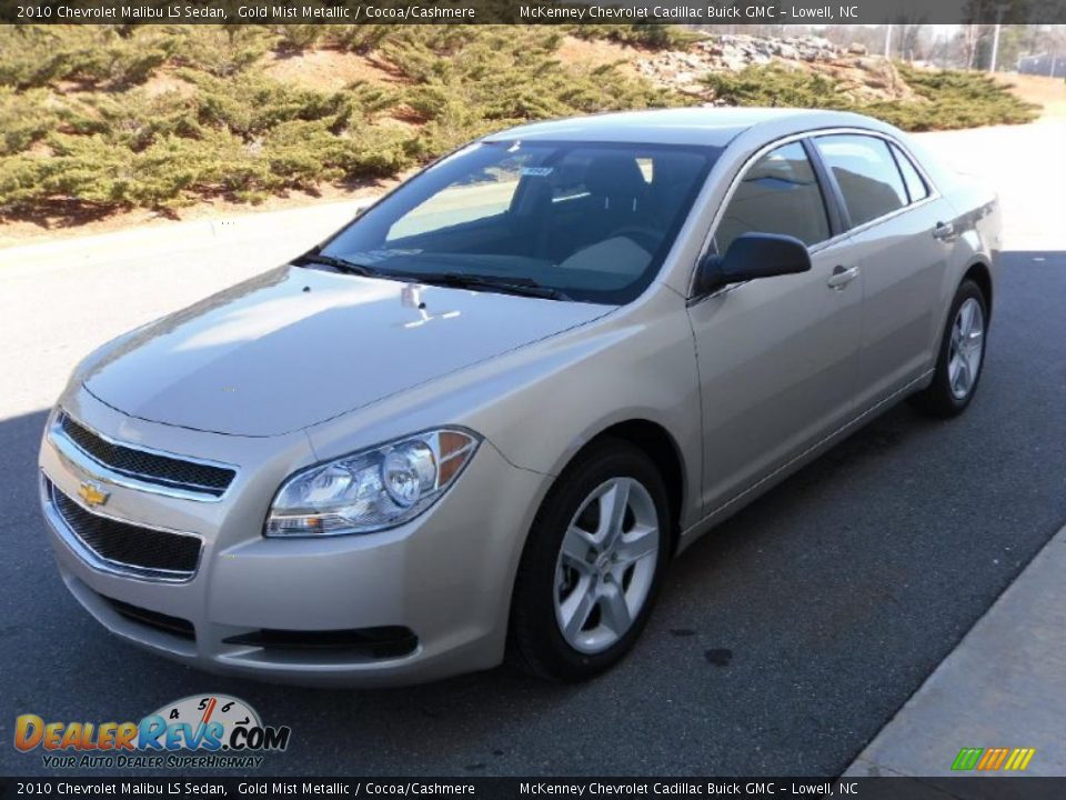 2010 Chevrolet Malibu LS Sedan Gold Mist Metallic / Cocoa/Cashmere Photo #1