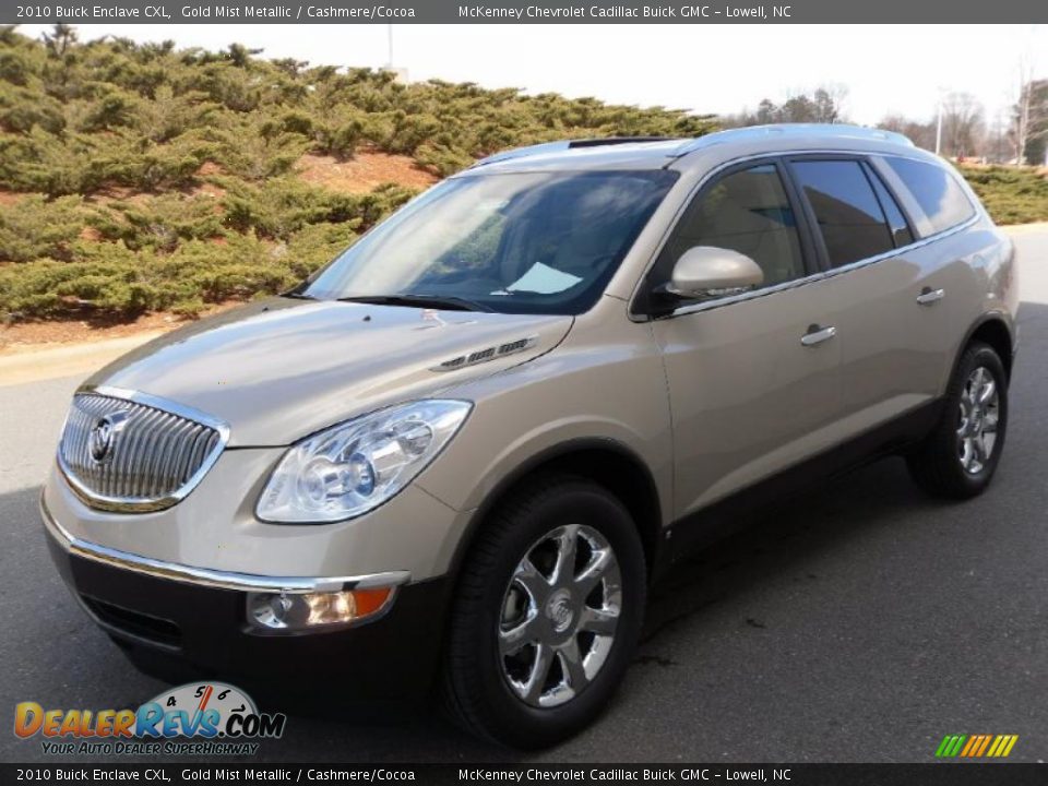 2010 Buick Enclave CXL Gold Mist Metallic / Cashmere/Cocoa Photo #1