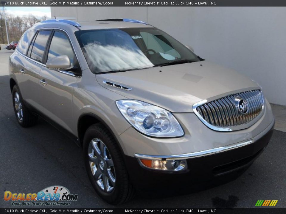 2010 Buick Enclave CXL Gold Mist Metallic / Cashmere/Cocoa Photo #5