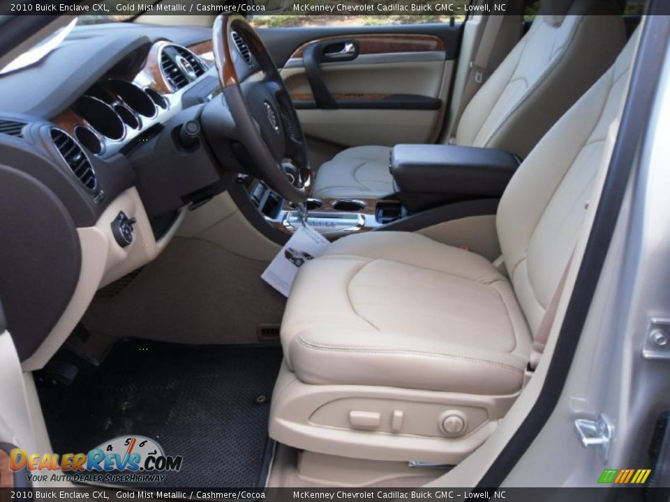 2010 Buick Enclave CXL Gold Mist Metallic / Cashmere/Cocoa Photo #8