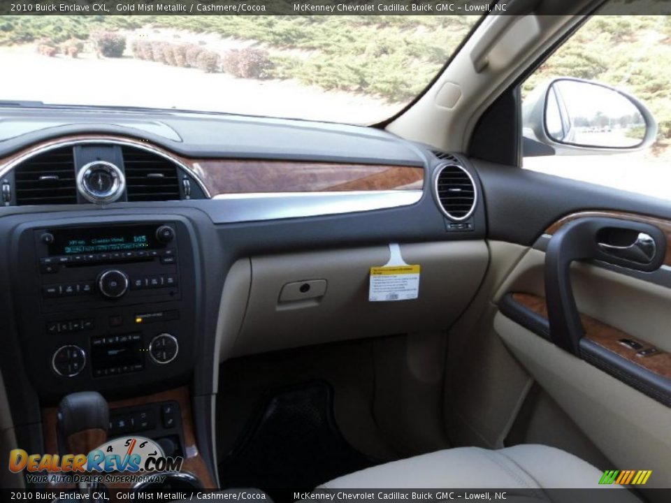 2010 Buick Enclave CXL Gold Mist Metallic / Cashmere/Cocoa Photo #16