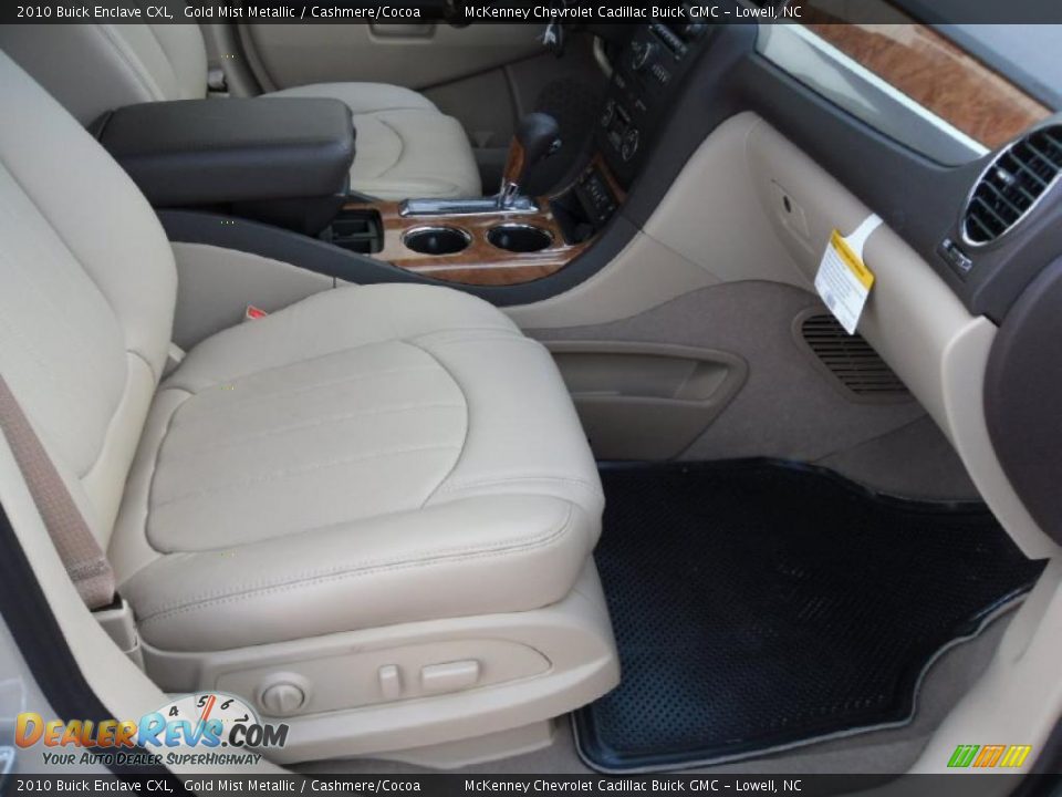 2010 Buick Enclave CXL Gold Mist Metallic / Cashmere/Cocoa Photo #20