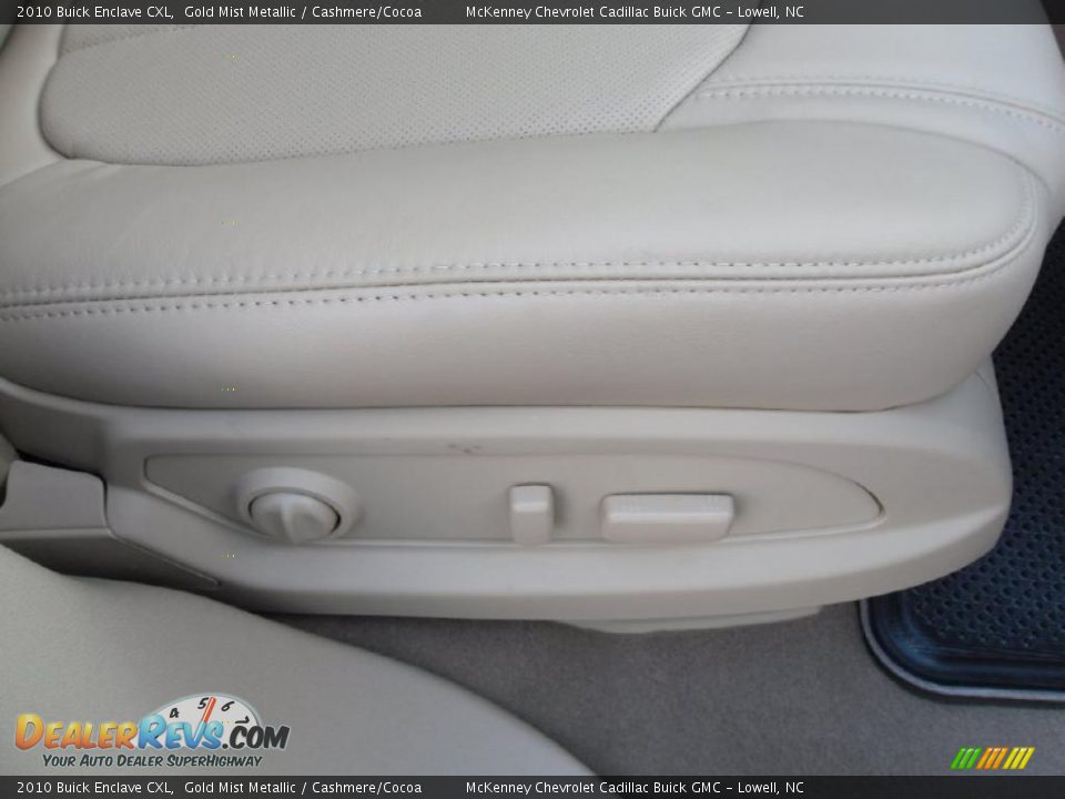 2010 Buick Enclave CXL Gold Mist Metallic / Cashmere/Cocoa Photo #21