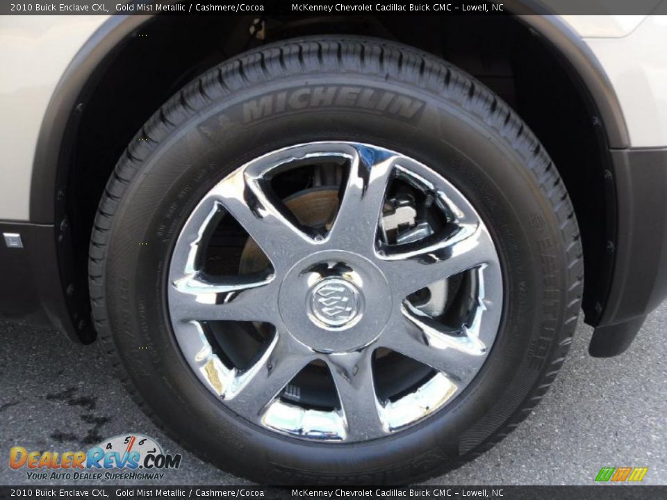 2010 Buick Enclave CXL Gold Mist Metallic / Cashmere/Cocoa Photo #25