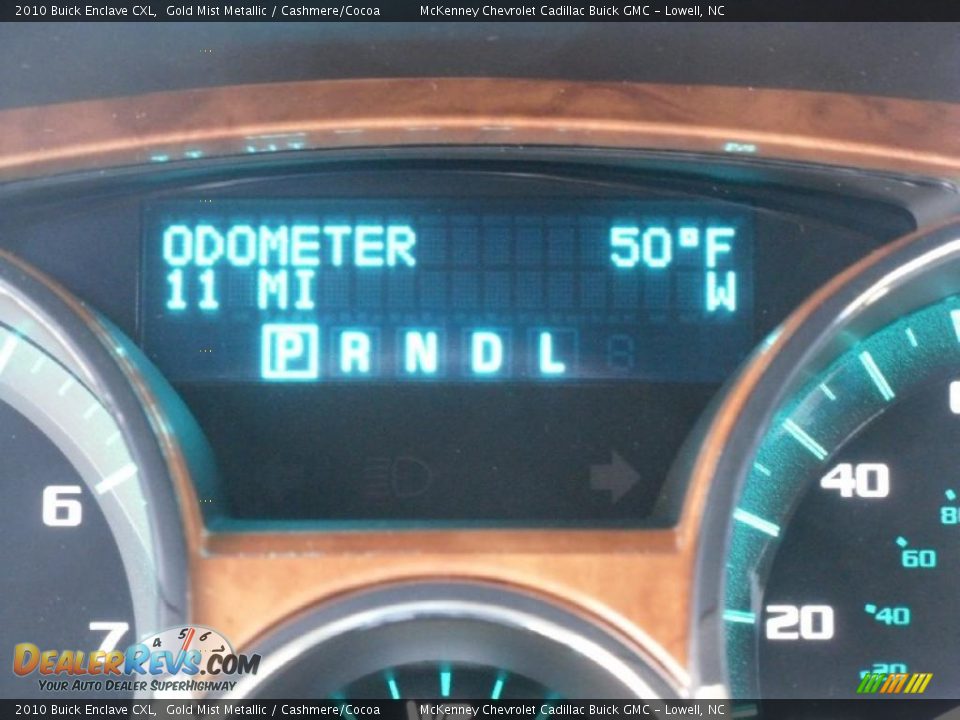 2010 Buick Enclave CXL Gold Mist Metallic / Cashmere/Cocoa Photo #29