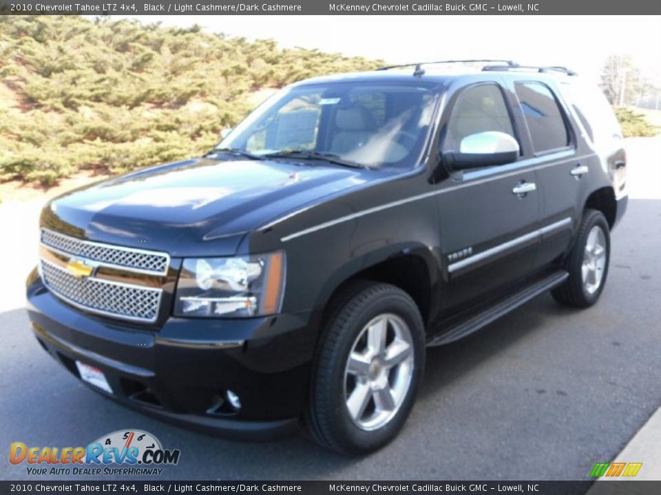 2010 Chevrolet Tahoe LTZ 4x4 Black / Light Cashmere/Dark Cashmere Photo #1