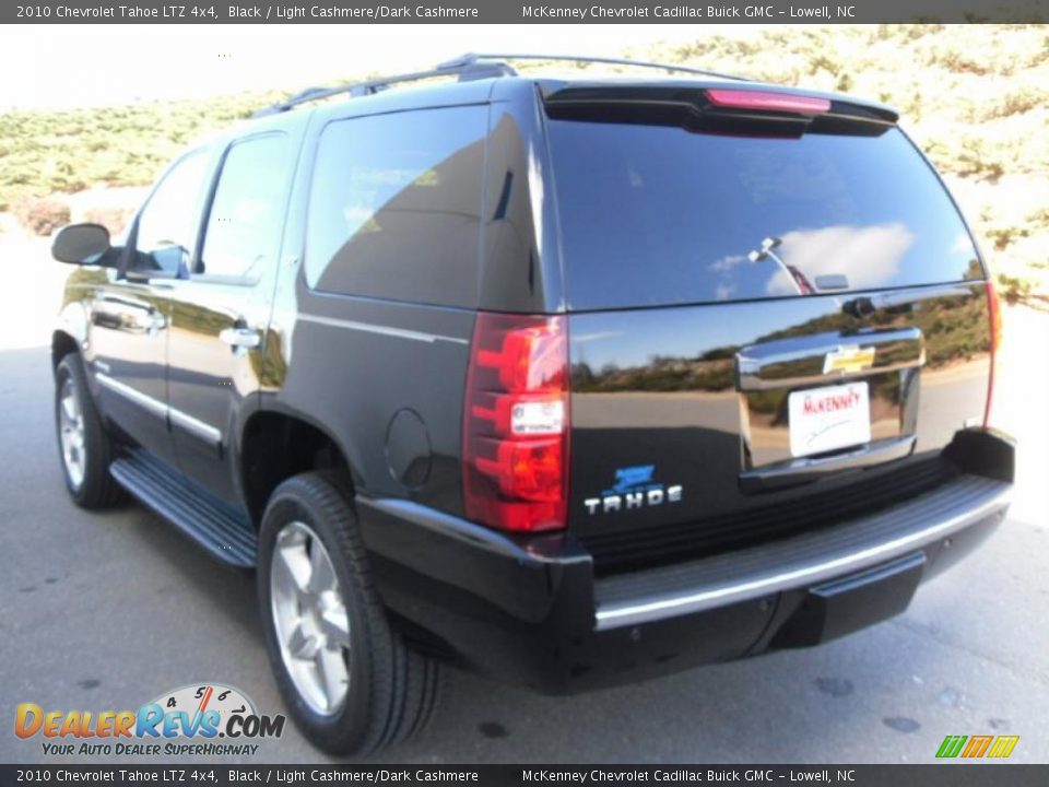 2010 Chevrolet Tahoe LTZ 4x4 Black / Light Cashmere/Dark Cashmere Photo #2