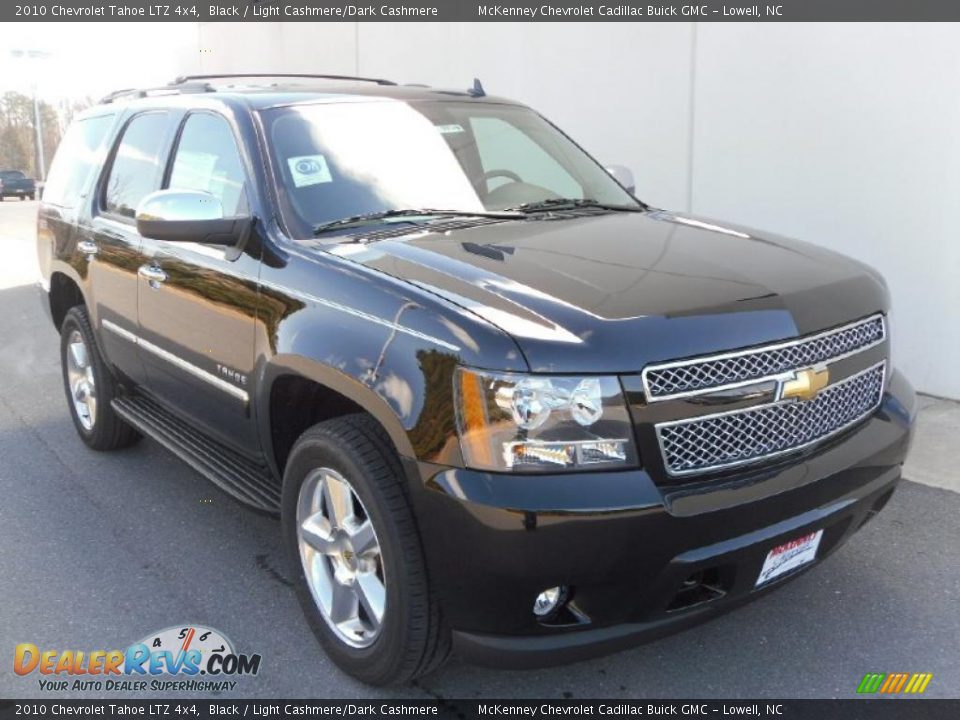 2010 Chevrolet Tahoe LTZ 4x4 Black / Light Cashmere/Dark Cashmere Photo #5