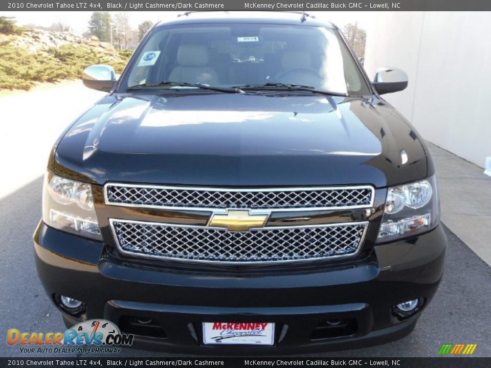 2010 Chevrolet Tahoe LTZ 4x4 Black / Light Cashmere/Dark Cashmere Photo #6